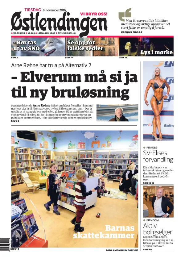Read full digital edition of Ostlendingen newspaper from Norway