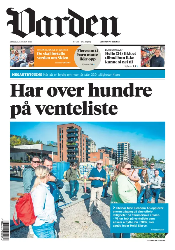 Read full digital edition of Varden newspaper from Norway