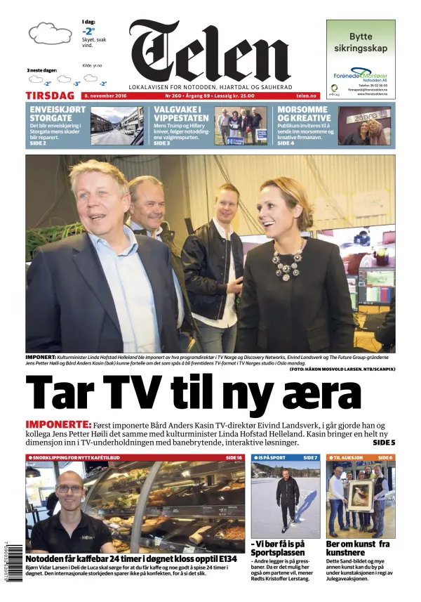 Read full digital edition of Telen newspaper from Norway