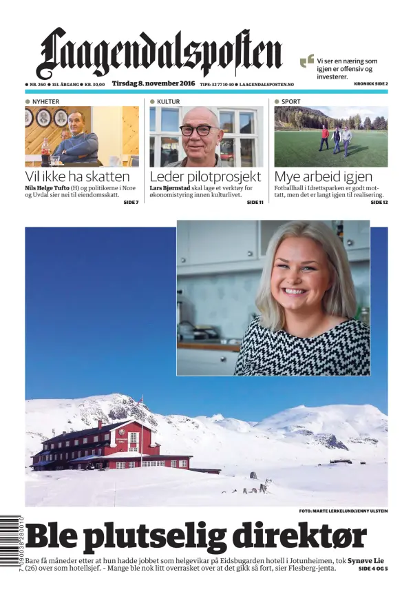 Read full digital edition of Laagendalsposten newspaper from Norway