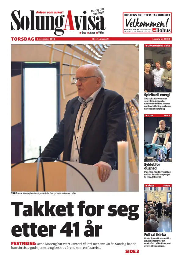 Read full digital edition of Solung Avisa newspaper from Norway