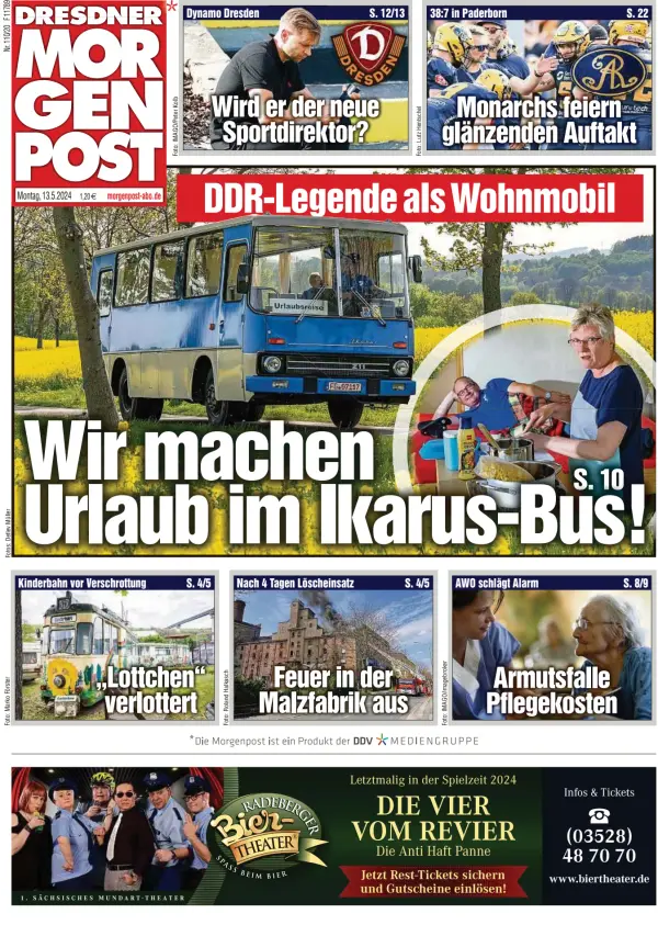 Read full digital edition of Dresdner Morgenpost newspaper from Germany