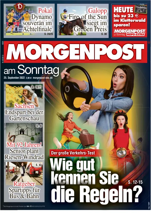 Read full digital edition of Morgenpost am Sonntag (Dresdner) newspaper from Germany