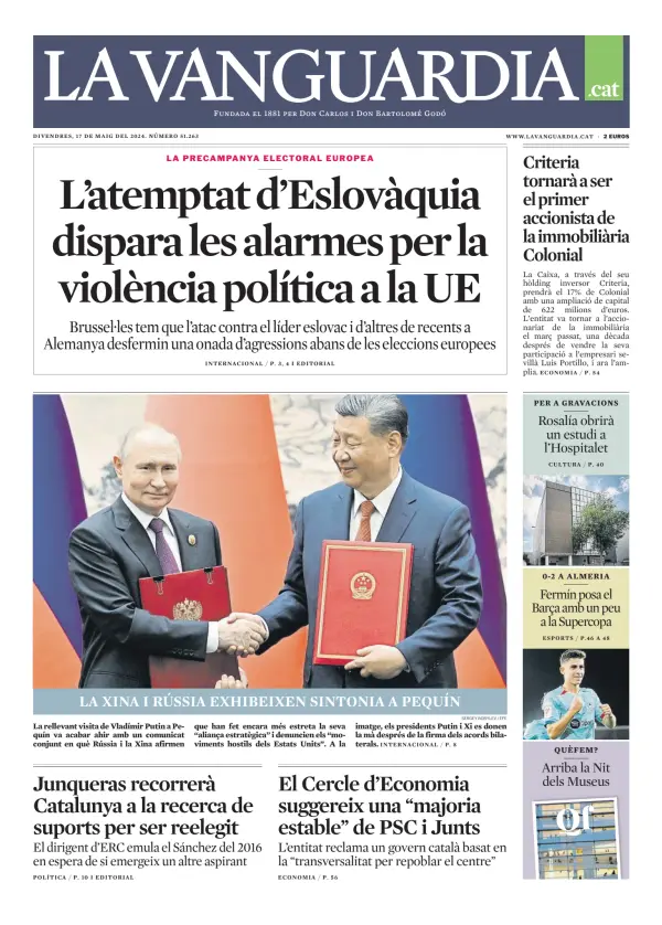 Read full digital edition of La Vanguardia (Catalan) newspaper from Spain