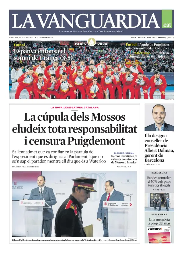 Read full digital edition of La Vanguardia (Catalan) newspaper from Spain