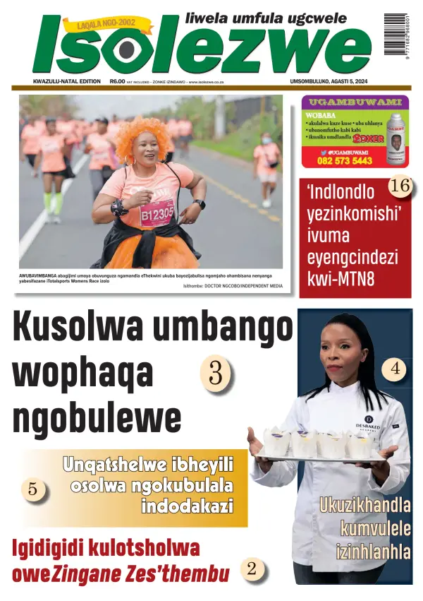 Read full digital edition of Isolezwe newspaper from South Africa