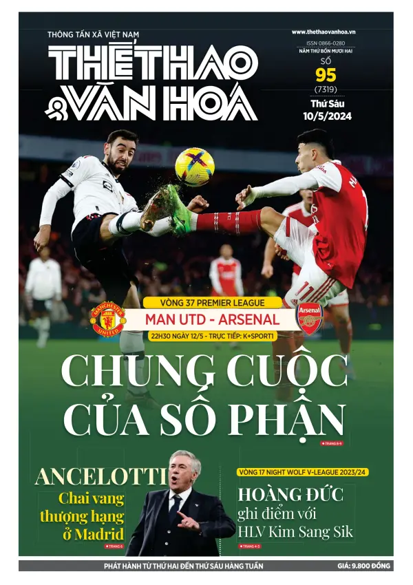 Read full digital edition of The Thao and Van Hoa newspaper from Vietnam