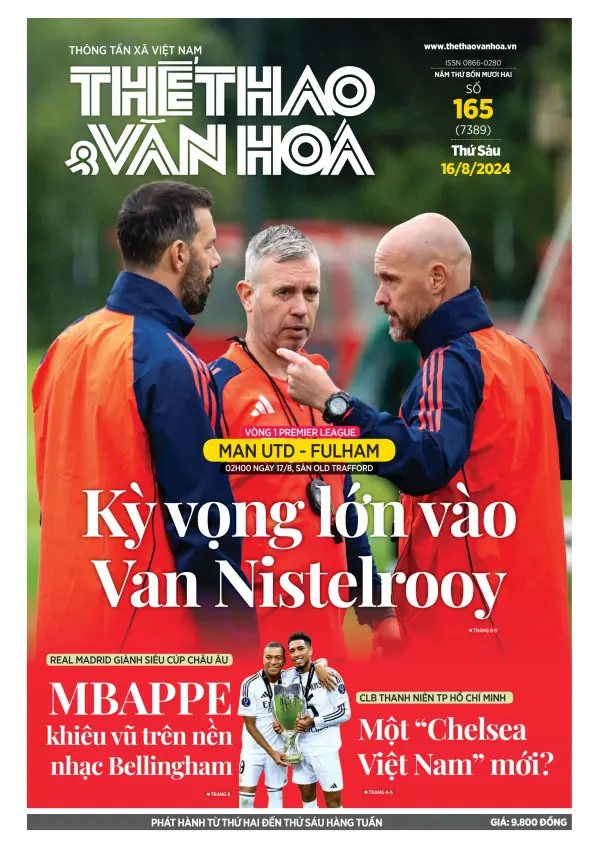 Read full digital edition of The Thao and Van Hoa newspaper from Vietnam