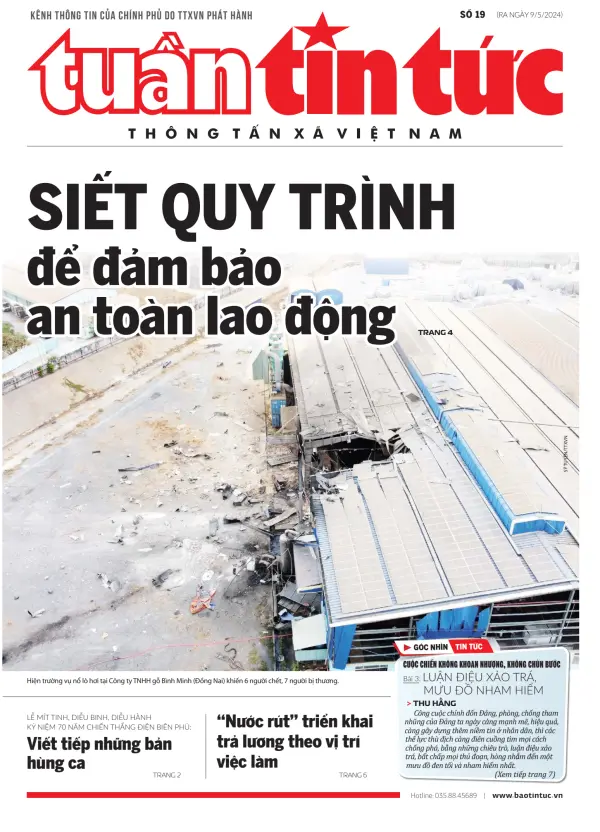 Read full digital edition of Tin Tuc newspaper from Vietnam
