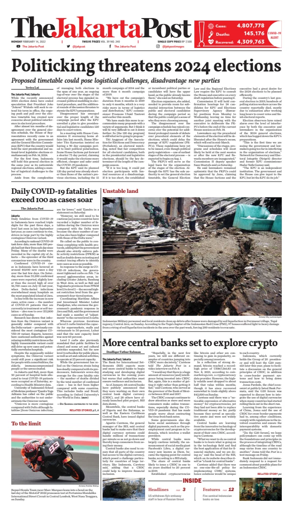 Read full digital edition of The Jakarta Post newspaper from Indonesia