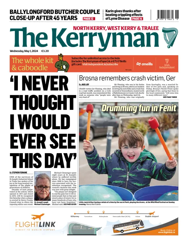 Read full digital edition of The Kerryman newspaper from Ireland