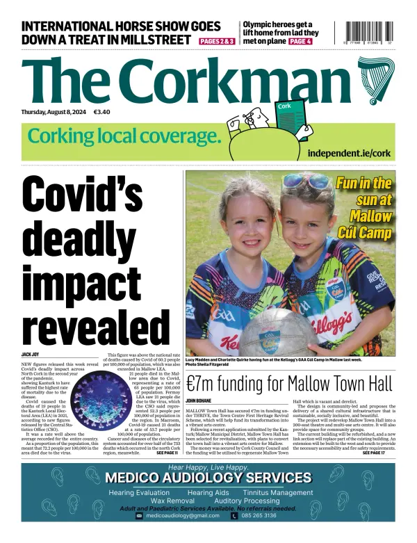 Read full digital edition of The Corkman newspaper from Ireland