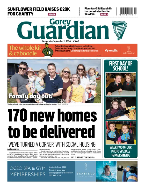 Read full digital edition of Gorey Guardian newspaper from Ireland