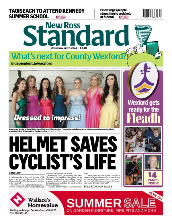 Read full digital edition of New Ross Standard newspaper from Ireland