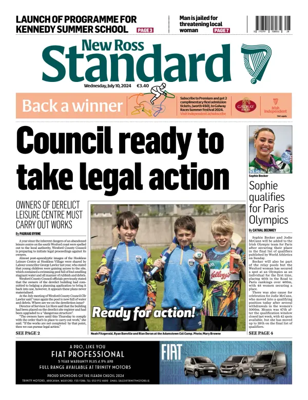Read full digital edition of New Ross Standard newspaper from Ireland