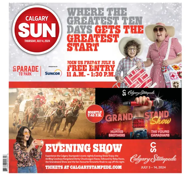 Read full digital edition of Calgary Sun newspaper from Canada