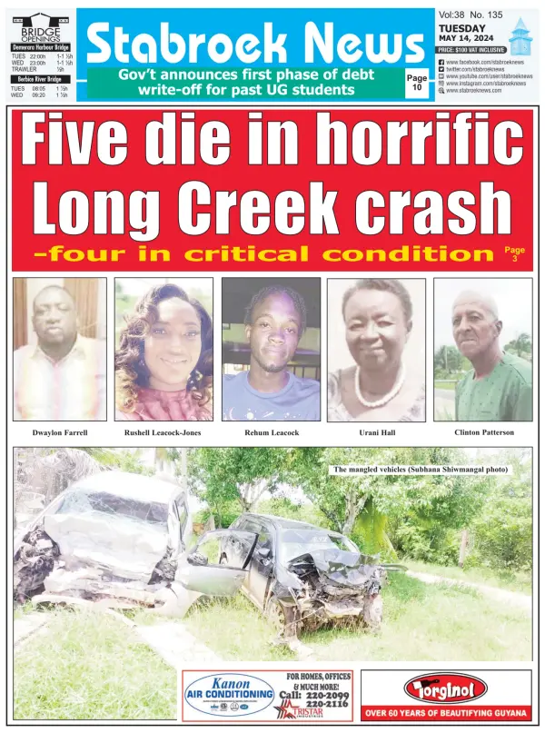Read full digital edition of Stabroek News newspaper from Guyana