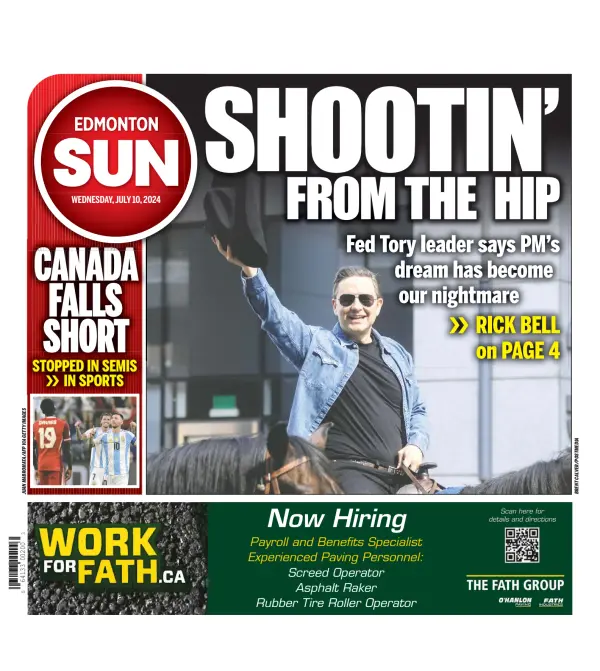 Read full digital edition of Edmonton Sun newspaper from Canada