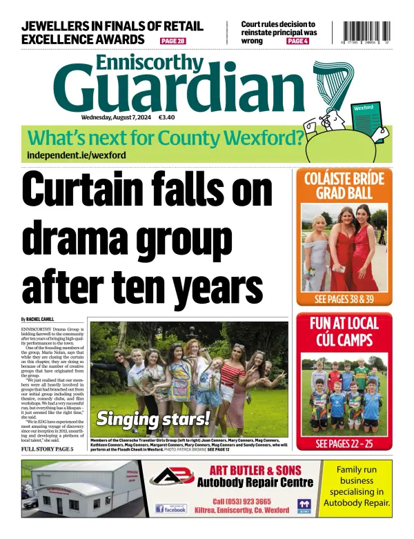 Read full digital edition of Enniscorthy Guardian newspaper from Ireland