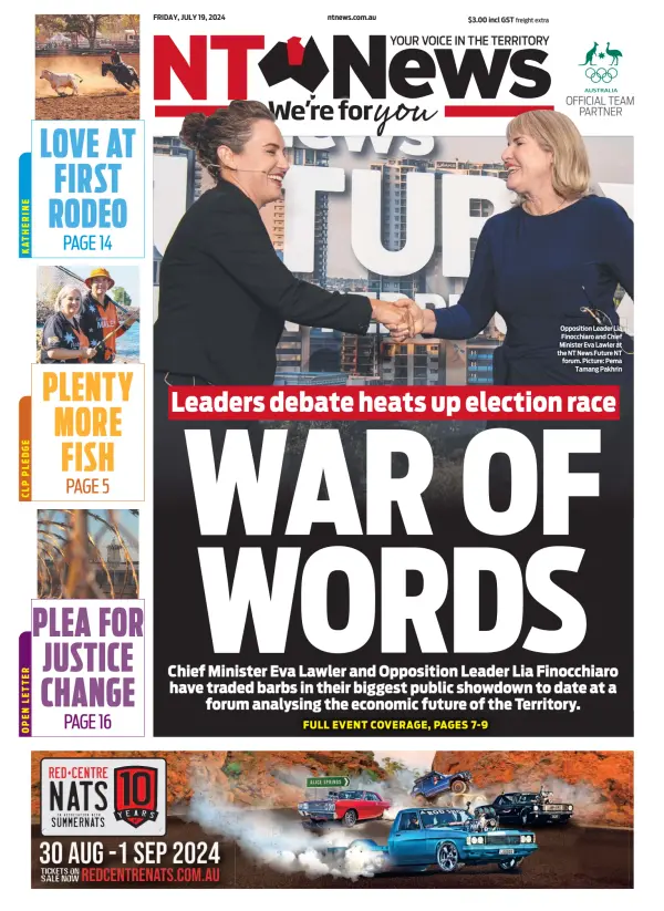 Read full digital edition of Northern Territory News newspaper from Australia