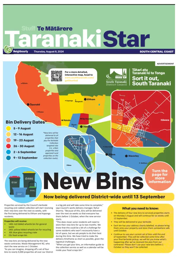 Read full digital edition of South Taranaki Star newspaper from New Zealand