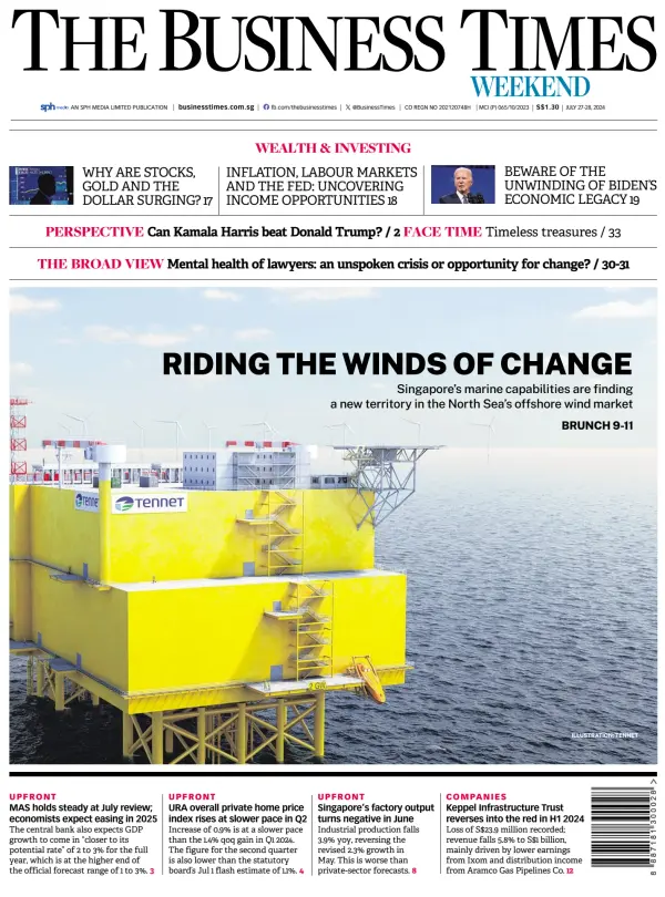 Read full digital edition of The Business Times newspaper from Singapore