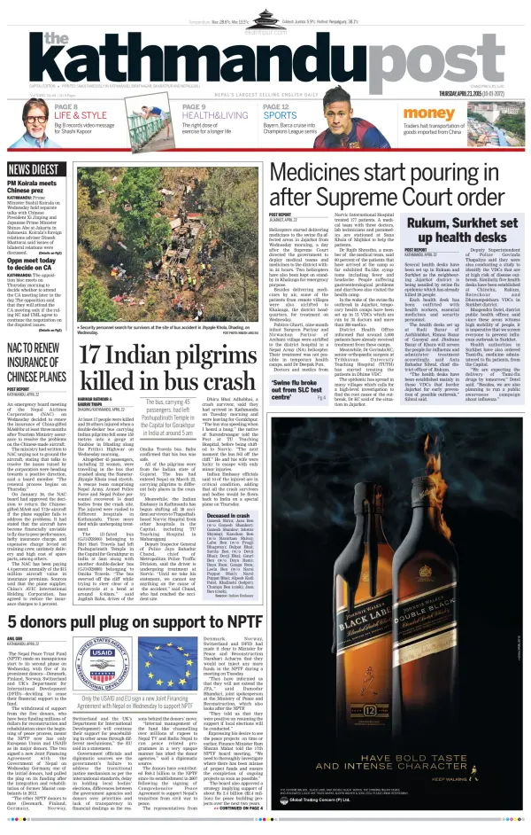 Read full digital edition of The Kathmandu Post newspaper from Nepal