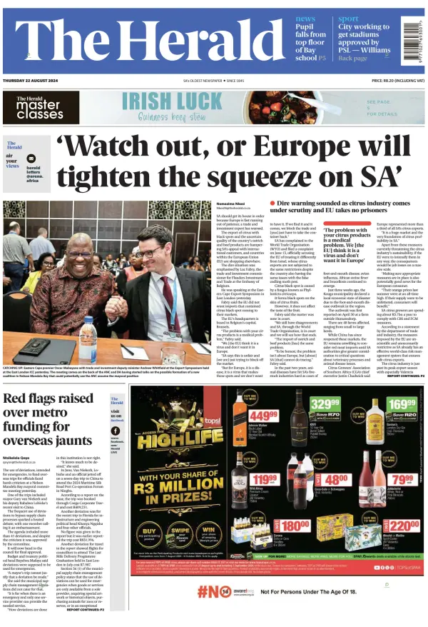 Read full digital edition of The Herald (South Africa) newspaper from South Africa