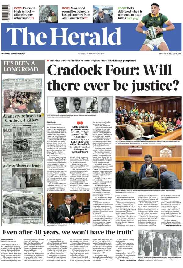 Read full digital edition of The Herald (South Africa) newspaper from South Africa