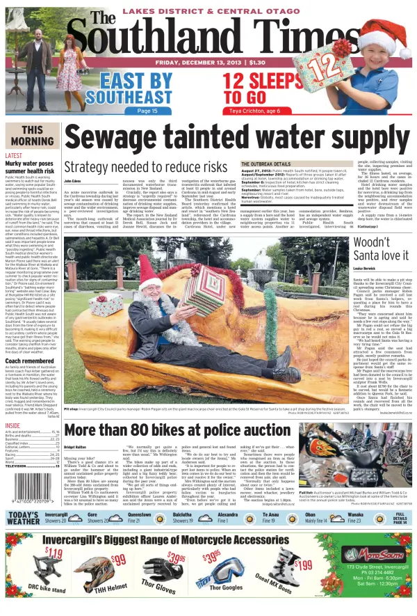 Read full digital edition of The Southland Times (Queenstown and Central Otago) newspaper from New Zealand