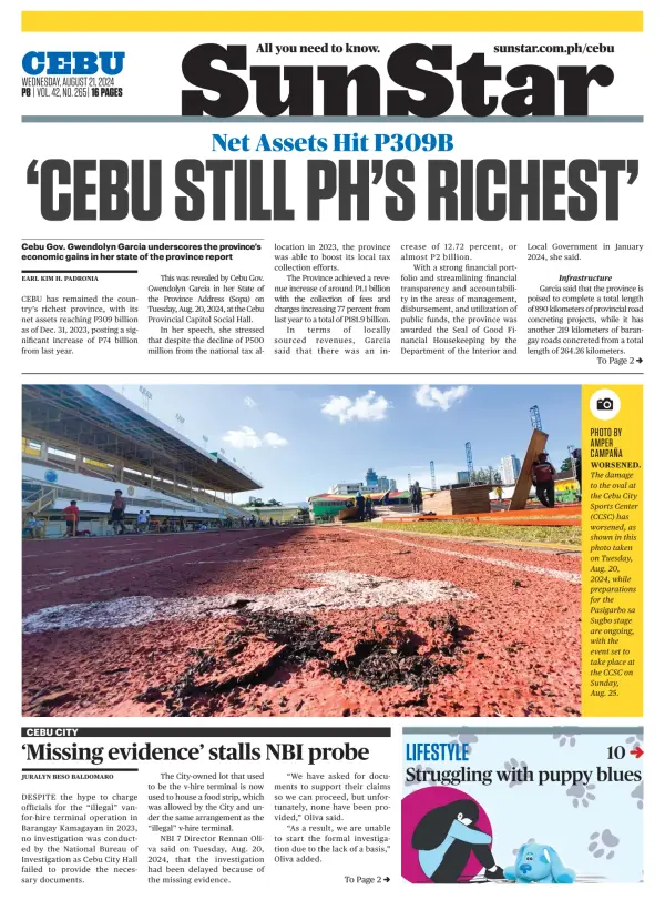 Read full digital edition of Sun.Star Cebu newspaper from Philippines