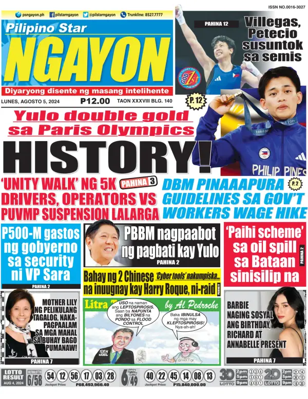 Read full digital edition of Pilipino Star Ngayon newspaper from Philippines