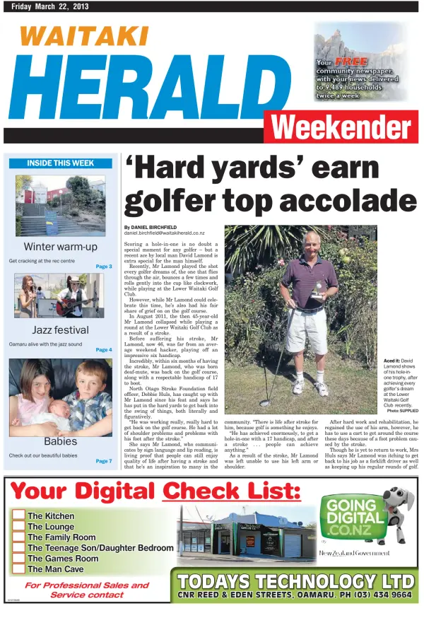 Read full digital edition of Waitaki Weekender newspaper from New Zealand