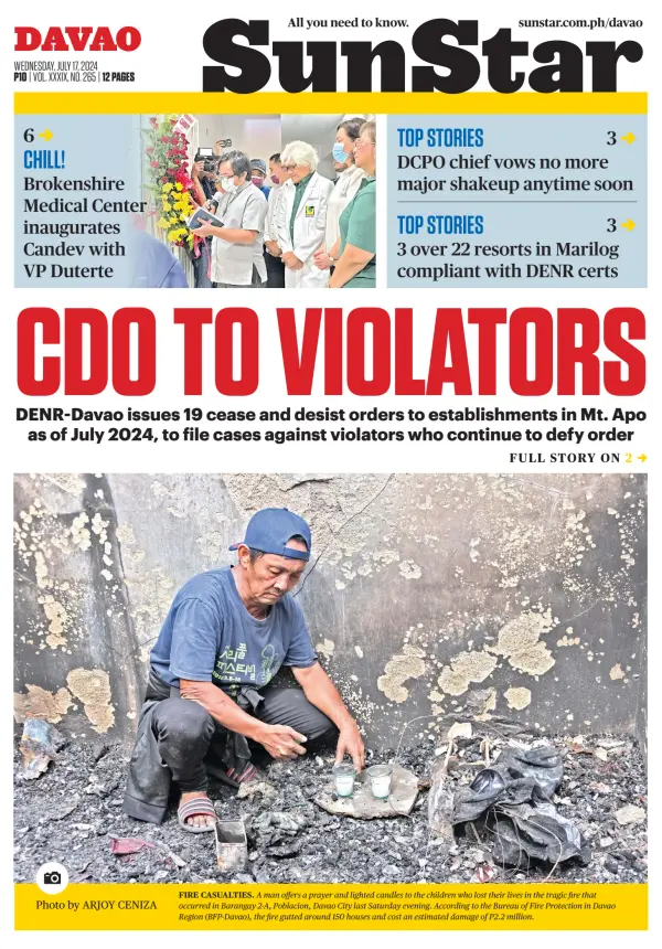 Read full digital edition of Sun. Star Davao newspaper from Philippines