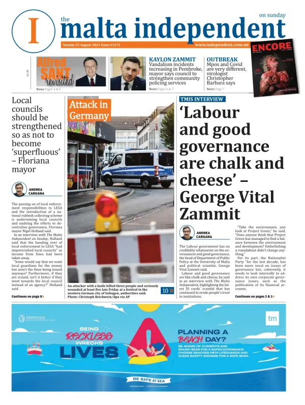 Read full digital edition of The Malta Independent on Sunday newspaper from Malta