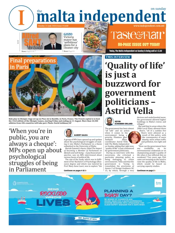 Read full digital edition of The Malta Independent on Sunday newspaper from Malta