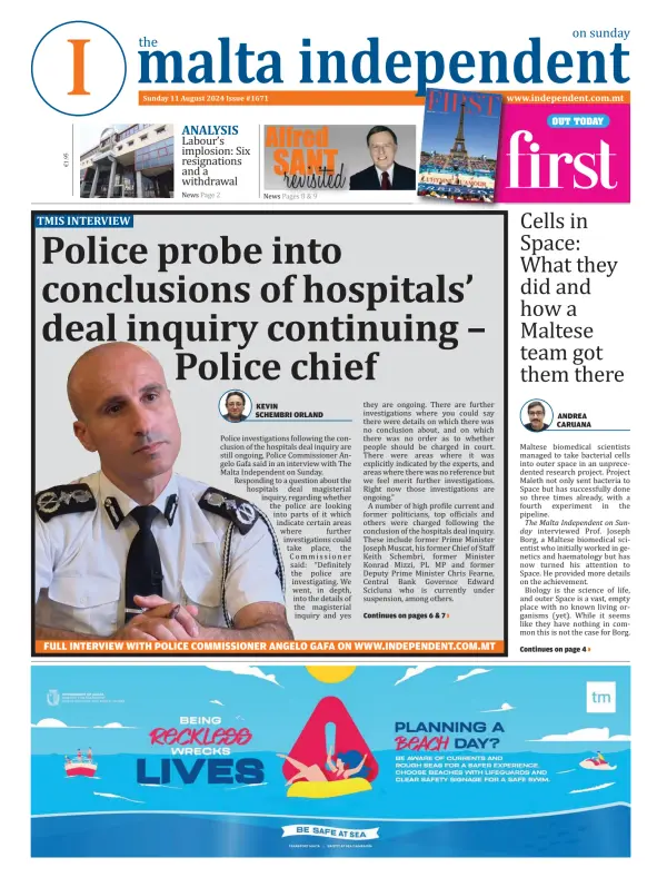 Read full digital edition of The Malta Independent on Sunday newspaper from Malta