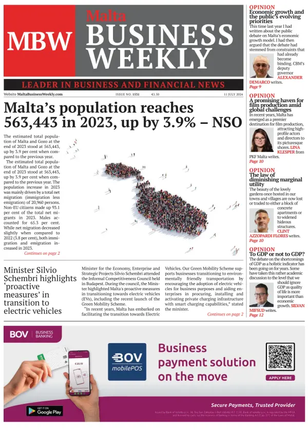 Read full digital edition of The Malta Business Weekly newspaper from Malta